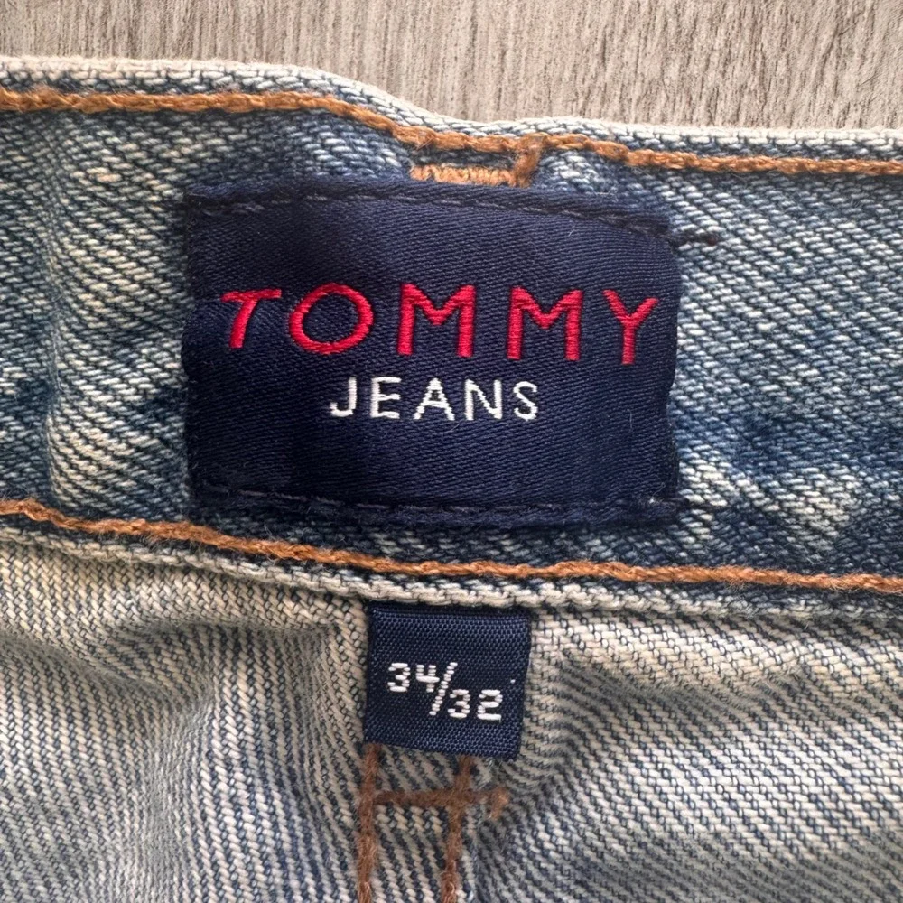 Tommy Hilfiger Vintage 90s Straight Leg Denim Jeans Medium Wash Mens 34x32